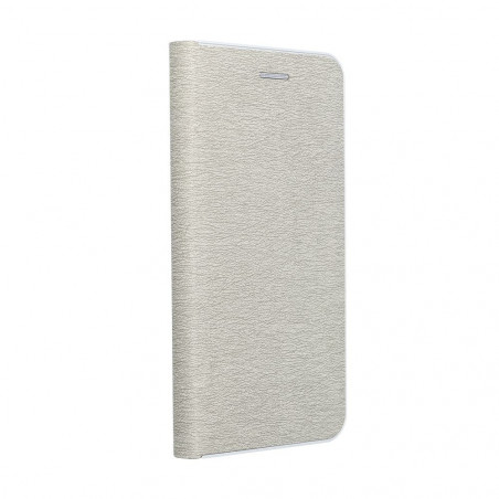 XIAOMI Redmi Note 13 Pro 5G Book Handytaschen LUNA Book Gold Elegant  Silber 