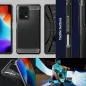 XIAOMI Redmi Note 12 Pro Plus 5G Hülle Spigen Rugged Armor Kohlenstoff-Faser, Elegant  Matt Schwarz 