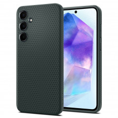 Samsung Galaxy A55 Hülle Spigen  Liquid Air Abgrundgrün 