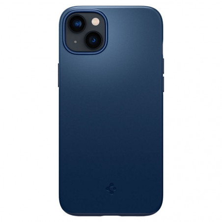 Apple iPhone 14 Hülle Spigen Thin Fit Navy blau