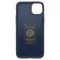 Apple iPhone 14 Hülle Spigen Thin Fit Navy blau 