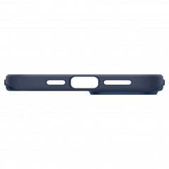 Apple iPhone 14 Hülle Spigen Thin Fit Navy blau 