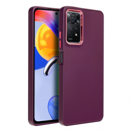 XIAOMI Redmi Note 11 Pro Hülle FRAME Elegant  Lila (Purple) 