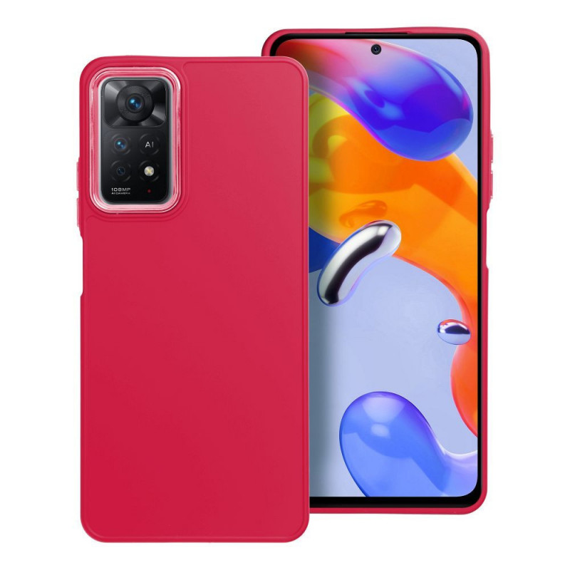 XIAOMI Redmi Note 11 Pro Hülle FRAME Elegant  Magenta 