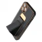 Samsung Galaxy S20 FE 5G Hülle LEATHER Case Kickstand Schwarz 