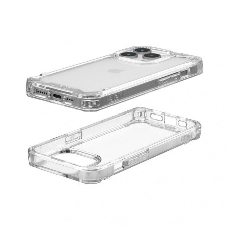 Apple iPhone 15 Pro Hülle Urban Armor Gear Plyo Premium-Gehäuse  MagSAFE  Eis 