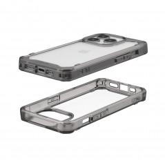 Apple iPhone 15 Pro Hülle Urban Armor Gear Plyo Premium-Gehäuse  MagSAFE  Asche