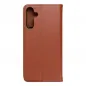 Samsung Galaxy A15 LTE Book Handytaschen Leather case SMART PRO Elegant  Braun 