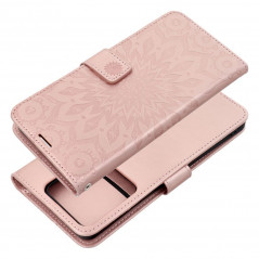 XIAOMI Redmi Note 13 Pro 5G Book Handytaschen MEZZO Book Mandala  Roségold 