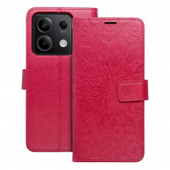 XIAOMI Redmi Note 13 5G Book Handytaschen MEZZO Book Mandala  Magenta 