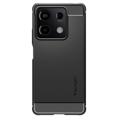 XIAOMI Redmi Note 13 5G Hülle Spigen Armor Kohlenstoff-Faser, Elegant  Schwarz