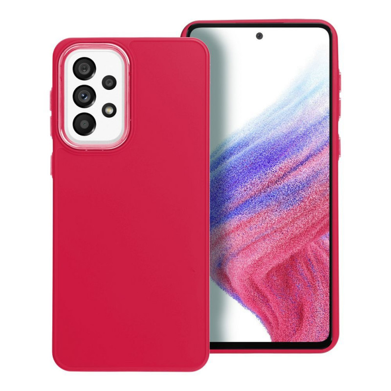 Samsung Galaxy A33 Hülle FRAME Elegant  Magenta 