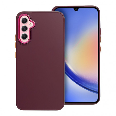 Samsung Galaxy A34 Hülle FRAME Elegant  Lila (Purple) 