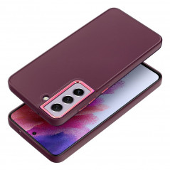 Samsung Galaxy S21 FE 5G Hülle FRAME Elegant  Lila (Purple) 