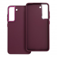 Samsung Galaxy S21 FE 5G Hülle FRAME Elegant  Lila (Purple) 