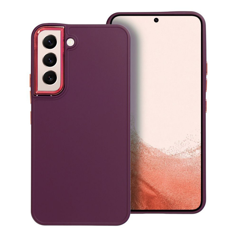 Samsung Galaxy S22 Hülle FRAME Elegant  Lila (Purple) 