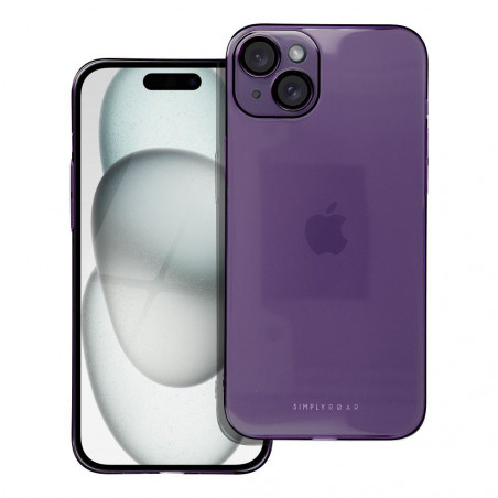 Apple iPhone 15 Plus Hülle Roar Pure Simple Fit  Lila (Purple) 