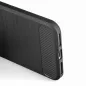 Motorola Moto G14 Hülle Carbon Elegant  Schwarz 