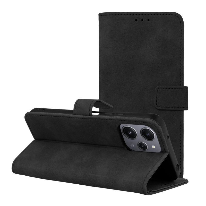 XIAOMI Redmi 12 Book Handytaschen TENDER Book Schwarz 