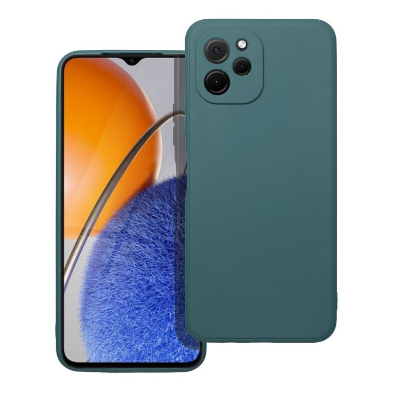 Huawei nova Y61 Hülle MATT Dunkelgrün 