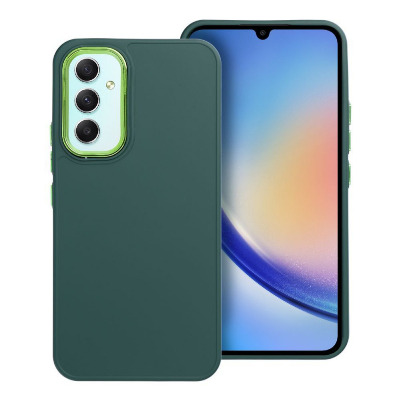 Samsung Galaxy A54 Hülle FRAME Elegant  Grün 