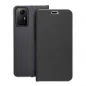 XIAOMI Redmi Note 12s Book Handytaschen LUNA Book Carbon Kohlenstoff-Faser, Elegant  Schwarz 