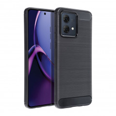 Motorola Moto G84 Hülle Carbon Elegant  Schwarz 