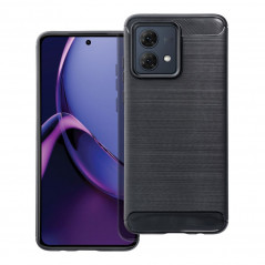 Motorola Moto G84 Hülle Carbon Elegant  Schwarz 