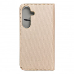 Samsung Galaxy S24 Book Handytaschen Smart Case Book Gold 