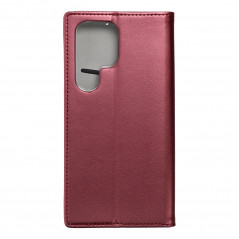 Samsung Galaxy S24 ULTRA Book Handytaschen Smart Magneto book Burgund 