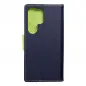 Samsung Galaxy S24 ULTRA Book Handytaschen Fancy Book Marine / Limette 