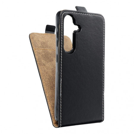 Samsung Galaxy S24 Flip Handytaschen Slim Flexi Fresh Schwarz 