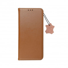 Samsung Galaxy S24 ULTRA Book Handytaschen Leather case SMART PRO Elegant  Braun 