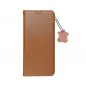 Samsung Galaxy S24 ULTRA Book Handytaschen Leather case SMART PRO Elegant  Braun 