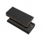 Samsung Galaxy S24 ULTRA Book Handytaschen Leather case SMART PRO Elegant  Schwarz 