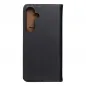 Samsung Galaxy S24 PLUS Book Handytaschen Leather case SMART PRO Elegant  Schwarz 