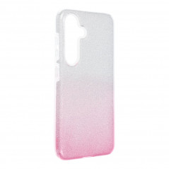 Samsung Galaxy S24 Hülle Shining Transparent und Pink