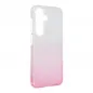 Samsung Galaxy S24 Hülle Shining Transparent und Pink 