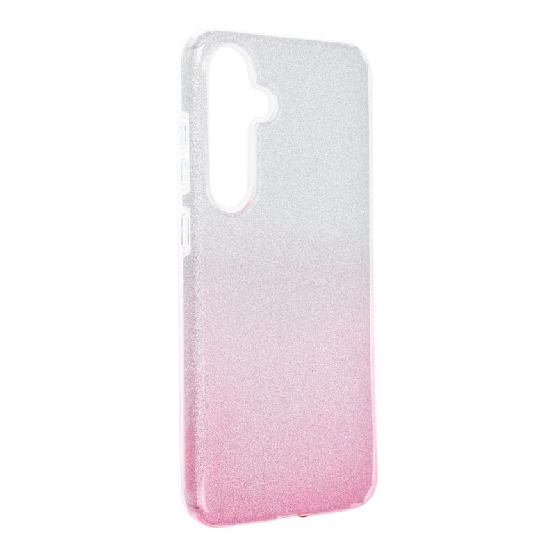 Samsung Galaxy S24 PLUS Hülle Shining Transparent und Pink 