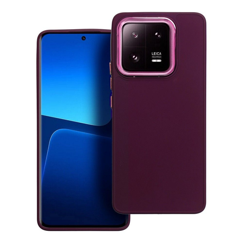 XIAOMI 13 Hülle FRAME Elegant  Lila (Purple) 