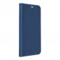 Samsung Galaxy A35 Book Handytaschen LUNA Book Carbon Kohlenstoff-Faser, Elegant  Blau 