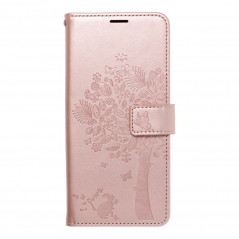 Samsung Galaxy A35 Book Handytaschen MEZZO Book Baum  Roségold 