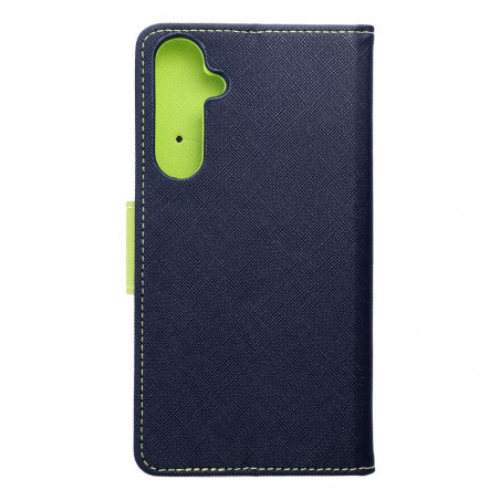 Samsung Galaxy A35 Book Handytaschen Fancy Book Marine / Limette 