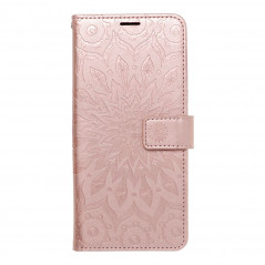 Samsung Galaxy A15 5G Book Handytaschen MEZZO Book Mandala  Roségold 