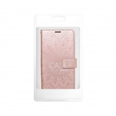 Samsung Galaxy A15 5G Book Handytaschen MEZZO Book Mandala  Roségold 