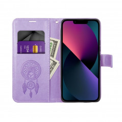 Samsung Galaxy A15 5G Book Handytaschen MEZZO Book Traumfänger  Lila (Purple) 