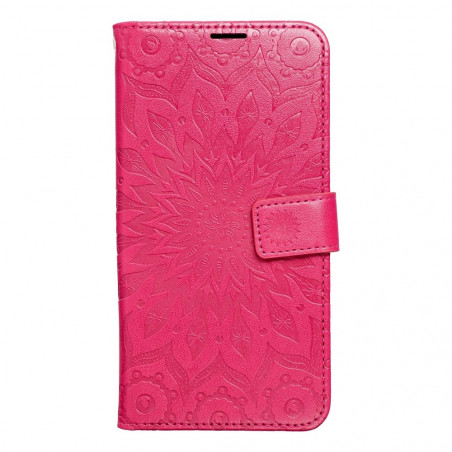 Samsung Galaxy A15 5G Book Handytaschen MEZZO Book Mandala  Magenta 