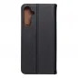 Samsung Galaxy A25 5G Book Handytaschen Leather case SMART PRO Elegant  Schwarz 