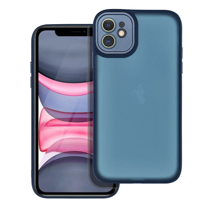 Apple iPhone 11 Hülle VARIETE Elegant  Navy blau 