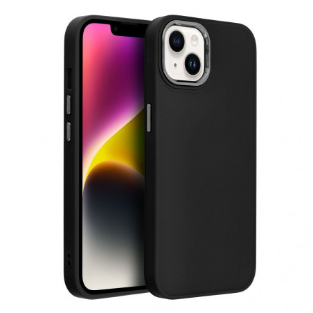 Apple iPhone SE 2020 Hülle FRAME Elegant  Schwarz 